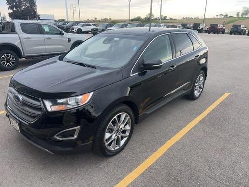 Shadow Black 2018 Ford Edge Titanium