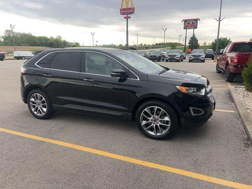 Shadow Black 2018 Ford Edge Titanium