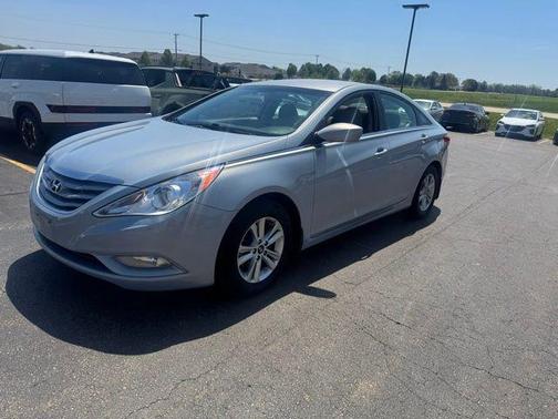 Iridescent Silver Blue Pearl Mica 2013 Hyundai SONATA GLS