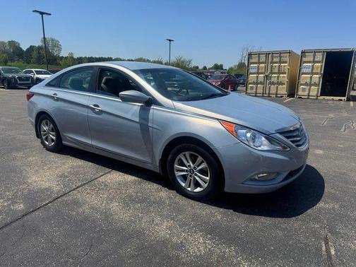 Iridescent Silver Blue Pearl Mica 2013 Hyundai SONATA GLS