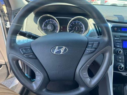 Iridescent Silver Blue Pearl Mica 2013 Hyundai SONATA GLS