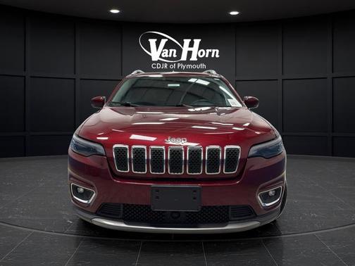 Velvet Red Pearlcoat 2019 Jeep Cherokee Limited