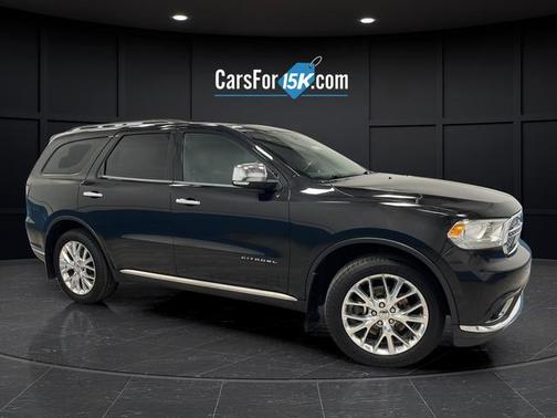 Brilliant Black Crystal Pearlcoat 2014 Dodge Durango Citadel