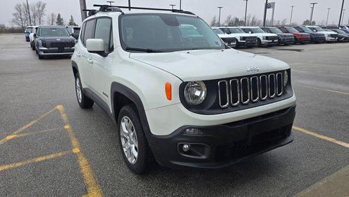 Alpine White 2015 Jeep Renegade Latitude