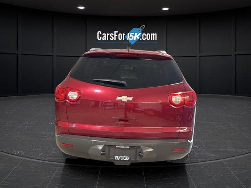 Red Jewel Tintcoat 2011 Chevrolet Traverse LT