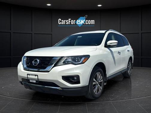 Glacier White 2019 Nissan Pathfinder S