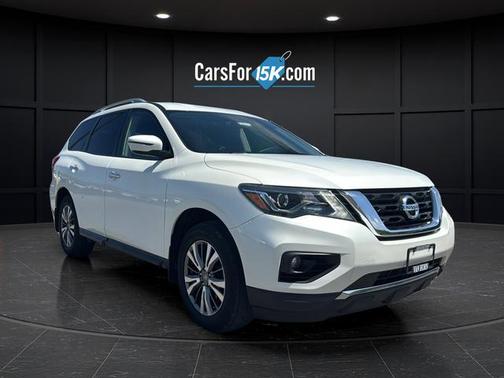 Glacier White 2019 Nissan Pathfinder S
