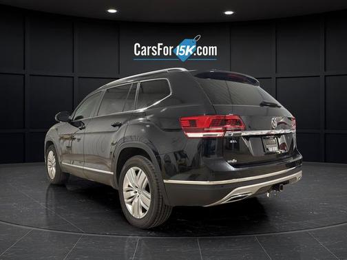 Deep Black 2019 Volkswagen Atlas 3.6L SEL