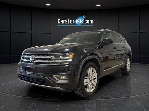 Deep Black 2019 Volkswagen Atlas 3.6L SEL