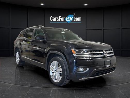 Deep Black 2019 Volkswagen Atlas 3.6L SEL