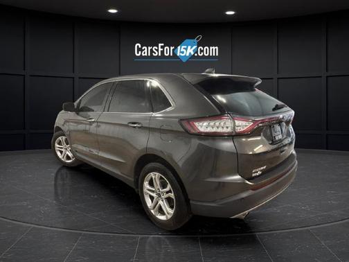 Magnetic Metallic 2015 Ford Edge Titanium
