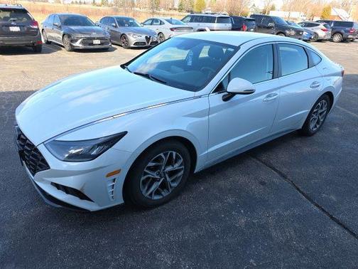 Quartz White 2020 Hyundai SONATA SEL