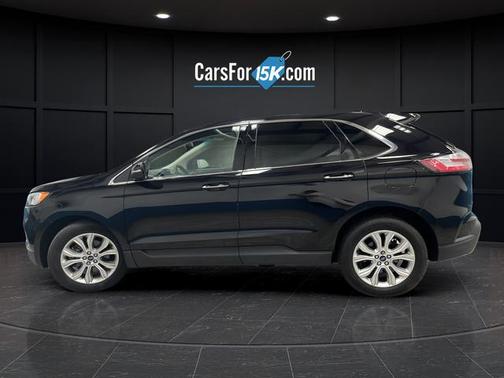 Agate Black 2020 Ford Edge Titanium