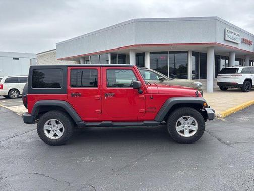 Flame Red Clearcoat 2014 Jeep Wrangler Unlimited Sport