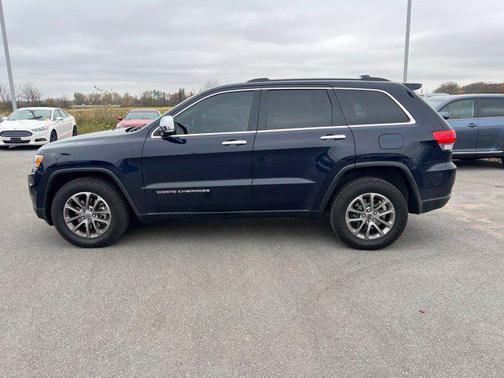 True Blue Pearlcoat 2015 Jeep Grand Cherokee Limited