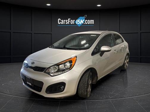 Bright Silver 2012 Kia Rio5 SX