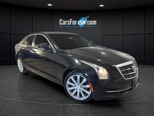 Stellar Black Metallic 2018 Cadillac ATS 2.0L Turbo Luxury