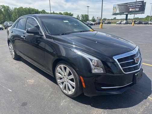 Stellar Black Metallic 2018 Cadillac ATS 2.0L Turbo Luxury