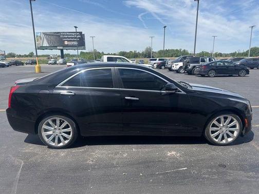 Stellar Black Metallic 2018 Cadillac ATS 2.0L Turbo Luxury