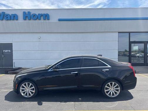 Stellar Black Metallic 2018 Cadillac ATS 2.0L Turbo Luxury