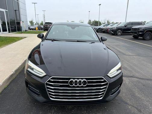 Brilliant Black 2018 Audi A5 2.0T Premium