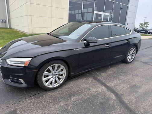 Brilliant Black 2018 Audi A5 2.0T Premium