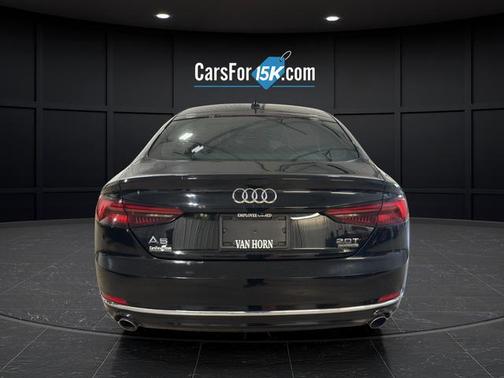 Brilliant Black 2018 Audi A5 2.0T Premium