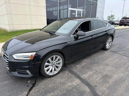 Brilliant Black 2018 Audi A5 2.0T Premium