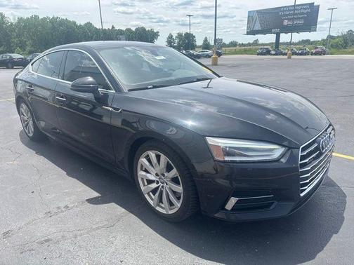 Brilliant Black 2018 Audi A5 2.0T Premium
