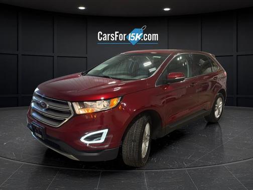 Ruby Red Metallic 2015 Ford Edge SEL
