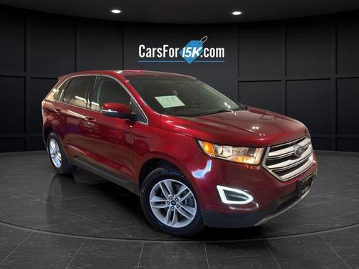 Ruby Red Metallic 2015 Ford Edge SEL