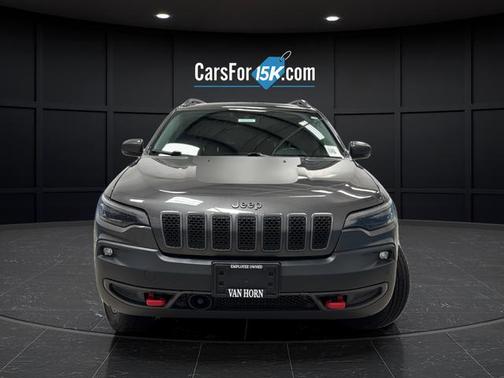 Granite Crystal Metallic Clearcoat 2019 Jeep Cherokee Trailhawk Elite