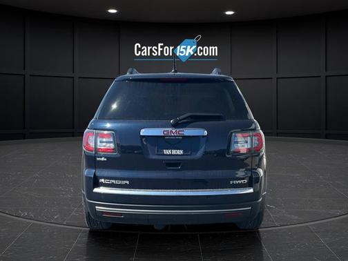 Dark Sapphire Blue Metallic 2016 GMC Acadia SLE-1