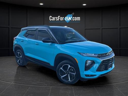 Oasis Blue 2021 Chevrolet Trailblazer RS