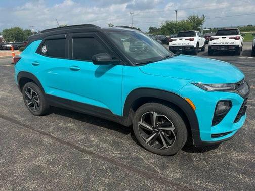 Oasis Blue 2021 Chevrolet Trailblazer RS