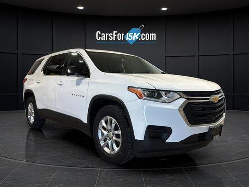 Summit White 2018 Chevrolet Traverse LS