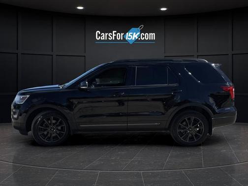 Shadow Black 2017 Ford Explorer XLT