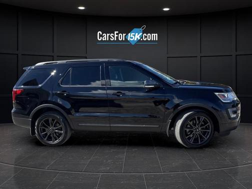 Shadow Black 2017 Ford Explorer XLT