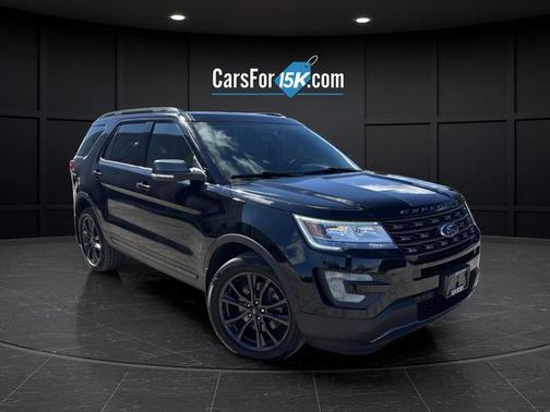 Shadow Black 2017 Ford Explorer XLT
