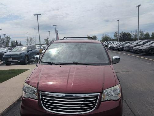 Deep Cherry Red Crystal 2011 Chrysler Town & Country Touring-L