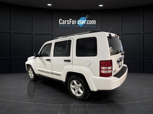 Bright White Clearcoat 2012 Jeep Liberty Limited