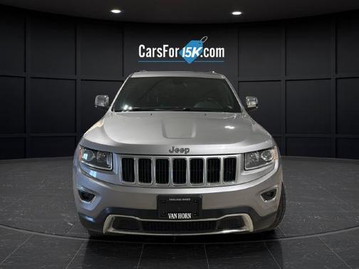 Billet Silver Metallic Clearcoat 2015 Jeep Grand Cherokee Limited