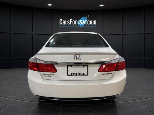 Crystal Black Pearl 2015 Honda Accord Sport