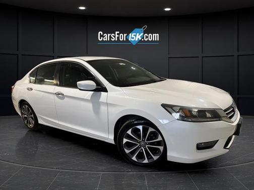 Crystal Black Pearl 2015 Honda Accord Sport