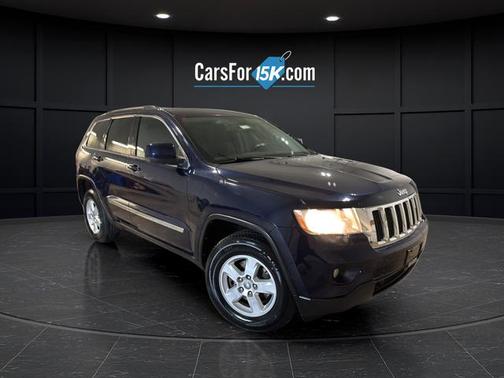 True Blue Pearlcoat 2012 Jeep Grand Cherokee Laredo