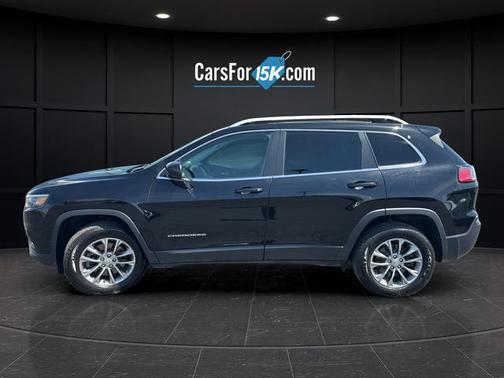 Diamond Black Crystal Pearlcoat 2019 Jeep Cherokee Latitude Plus