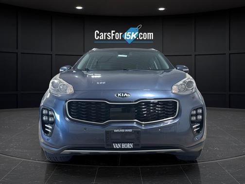Pacific Blue 2017 Kia Sportage SX Turbo