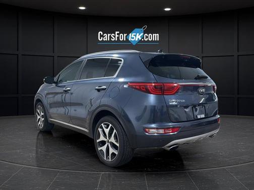 Pacific Blue 2017 Kia Sportage SX Turbo
