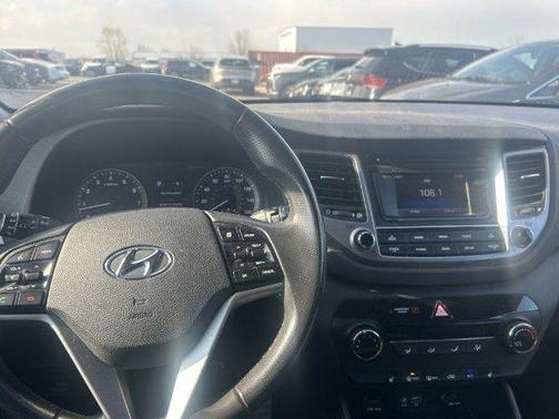 Caribbean Blue 2017 Hyundai TUCSON Night