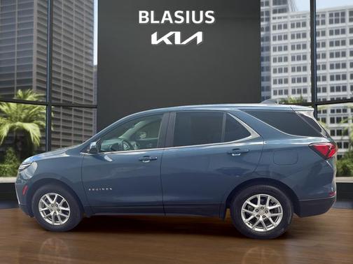 Lakeshore Blue Metallic 2024 Chevrolet Equinox 1LT